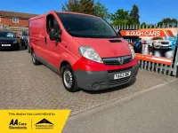 Used Vauxhall Vivaro 115 HP (84 kW) 2014 Red MPV