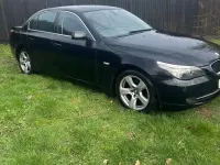Used BMW 520 160 HP (117 kW) 2007 Black Sedan