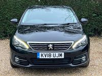 Used Peugeot 308 Allure 130 HP (95 kW) 2018 Black Hatchback