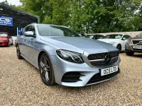 Used Mercedes E220 AMG line 2017 Silver Estate