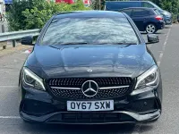 Used Mercedes CLA220 AMG line 2017 Black Sedan
