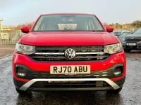 Used VW T-Cross S 95 HP (69 kW) 2020 Red SUV