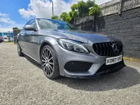 Used Mercedes C220 AMG line 2018 Grey Sedan