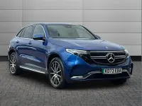 Used Mercedes EQC400 AMG line 300 kW (408 HP) 2023 Blue SUV