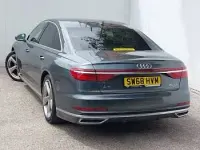 Used Audi A8 S-Line 286 HP (210 kW) 2018 Grey Sedan