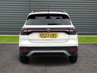 Used VW T-Cross Black Edition 110 HP (80 kW) 2023 White SUV