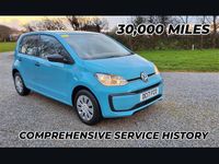 Used VW up! take up! 60 HP (44 kW) 2017 Blue Hatchback