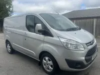 Used Ford Transit Custom Limited 130 HP (95 kW) 2017 Silver Van