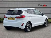 Used Ford Fiesta Titanium 123 HP (90 kW) 2024 White Hatchback