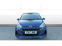 Usado Hyundai i10 SE 87 HP (63 kW) 2017 Azul Citadino