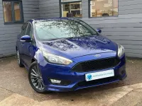 Używany Ford Focus ST-Line 120 KM (88 kW) 2017 Niebieski Hatchback