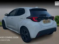 Used Toyota Yaris Hybrid Design 2024 White Hatchback