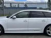Used Audi A6 S-Line 272 HP (200 kW) 2018 White Estate