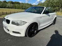 Used BMW 120 Cabriolet Sport Line 2013 White Cabriolet