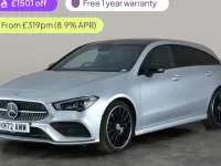 Used Mercedes CLA220 Shooting Brake AMG Line Premium Plus 190 HP (139 kW) 2022 Silver Estate