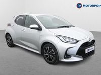 Used Toyota Yaris Hybrid Design 2021 Silver Hatchback