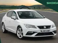 Used Seat Leon FR 128 HP (94 kW) 2018 White Hatchback
