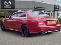 Used Mercedes E220 AMG line 2017 Red Sedan