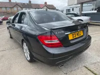 Used Mercedes C220 167 HP (122 kW) 2012 Black Sedan