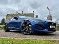 Used Jaguar F-Type R-Dynamic 450 HP (330 kW) 2021 Blue Coupe