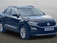 Used VW T-Roc SE 150 HP (110 kW) 2020 Black SUV