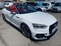 Used Audi A5 Cabriolet 272 HP (200 kW) 2017 White Cabriolet