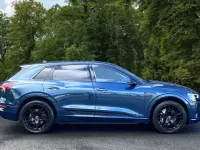 Used Audi e-tron Advanced 300 kW (408 HP) 2019 Blue SUV