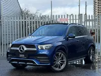Used Mercedes GLE400 AMG line 2019 Blue Estate