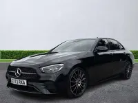 Used Mercedes E200 AMG line 2023 Black Sedan
