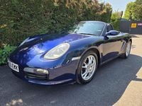 Used Porsche Boxster 240 HP (176 kW) 2005 Blue Cabriolet