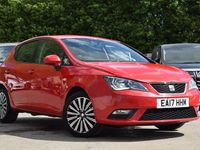 Begagnad Seat Ibiza SE Technology 90 HK (66 kW) 2017 Röd Halvkombi