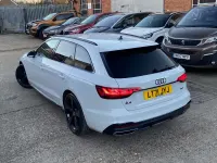 Used Audi A4 Black Edition 190 HP (139 kW) 2021 White Estate