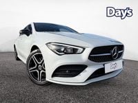 Used Mercedes CLA250e Shooting Brake AMG line 2022 White Estate