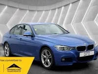 Used BMW 330e M Sport 2017 Blue Sedan