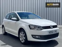 Used VW Polo Match 70 HP (51 kW) 2013 White Hatchback
