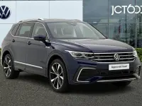 Used VW Tiguan Allspace R-line 150 HP (110 kW) 2025 Blue SUV