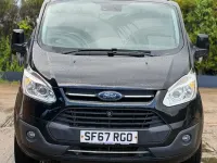 Used Ford Tourneo Custom Titanium 2018 Black Van