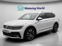 Used VW Tiguan Allspace R-line 150 HP (110 kW) 2019 White SUV