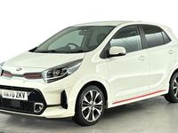 Begagnad Kia Picanto GT-Line 101 HK (74 kW) 2021 Vit Halvkombi