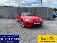 Used Mazda MX5 160 HP (117 kW) 2010 Red Cabriolet