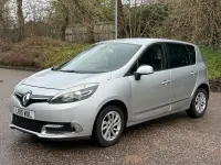Used Renault Scénic III Dynamique 110 HP (80 kW) 2015 Silver MPV