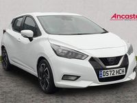 Used Nissan Micra Acenta 91 HP (66 kW) 2022 White Hatchback