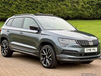 Used Skoda Karoq SportLine 150 HP (110 kW) 2019 Grey SUV