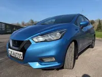 Usado Nissan Micra Tekna 2018 Azul Citadino