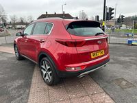 Used Kia Sportage GT-Line S 177 HP (130 kW) 2017 Red SUV
