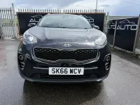 Used Kia Sportage 114 HP (83 kW) 2016 Black SUV