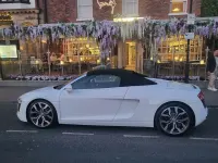 Used Audi R8 Spyder Design 2011 White Cabriolet