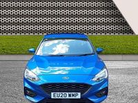 Second-hand Ford Focus ST-Line X 125 CP (91 kW) 2020 Albastru Hatchback