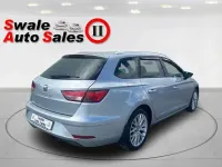 Begagnad Seat Leon ST SE Dynamic 110 HK (80 kW) 2018 Silver Kombi