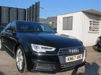 Usado Audi A4 S-Line 190 CV (139 kW) 2017 Negro Berlina
